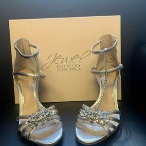 Badgley Mischka Jewel Hazel II SILMET Heels